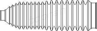 TOPRAN 103 782 Пыльник, рулевое управлени