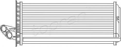 TOPRAN 721 422 Теплообменник, отопление с