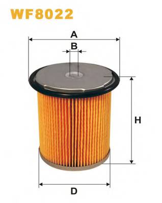 WIX FILTERS WF8022 Топливный фильтр WIX FILTERS WF8022 Топливный фильтр