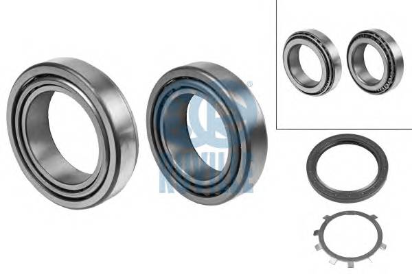 RUVILLE 5153 Комплект подшипника ступиц