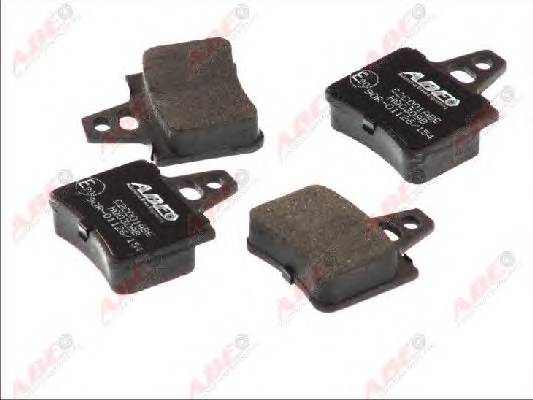 ABE C2C001ABE Комплект гальмівних колодо...