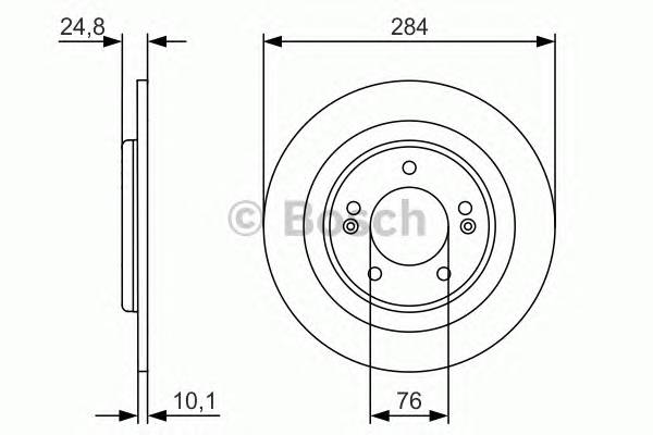 BOSCH 0 986 479 A13 Тормозной диск BOSCH 0 986 479 A13 Тормозной диск