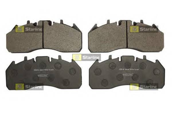 STARLINE BD T011 Комплект гальмівних колодо