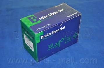 PARTS-MALL PLB-018 Комплект гальмівних колодо... PARTS-MALL PLB-018 Комплект гальмівних колодо...