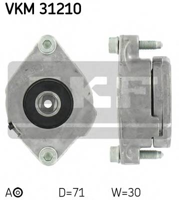SKF VKM 31210 Натяжной ролик, поликлинов
