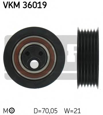 SKF VKM 36019 Натяжной ролик, поликлинов