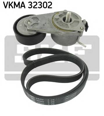 SKF VKMA 32302 Поликлиновой ременный комп...