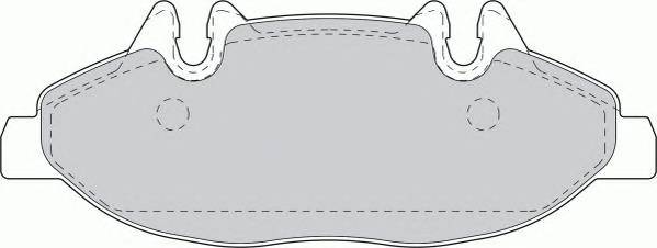 FERODO FVR1493 Комплект гальмівних колодо... FERODO FVR1493 Комплект гальмівних колодо...