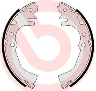 BREMBO S 16 513 Комплект гальмівних колодо... BREMBO S 16 513 Комплект гальмівних колодо...