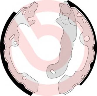 BREMBO S 24 531 Комплект гальмівних колодо... BREMBO S 24 531 Комплект гальмівних колодо...