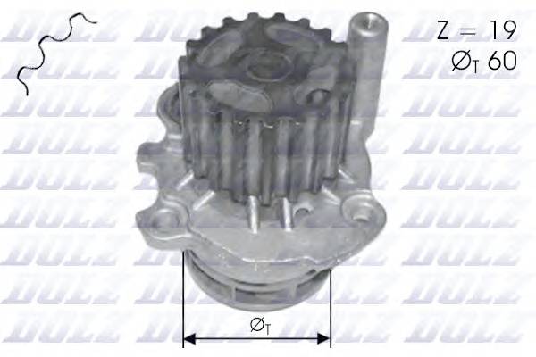 DOLZ A196 Водяний насос DOLZ A196 Водяний насос