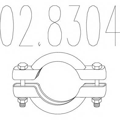 MTS 02.8304 Соединительные элементы, с...