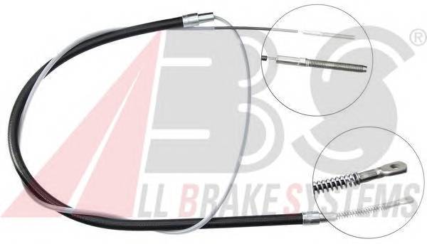 A.B.S. K10166 Трос, стояночная тормозная 