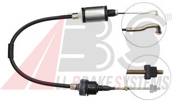 A.B.S. K23040 Трос, управление сцепление