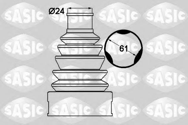 SASIC 1904018 Комплект пылника, приводно...