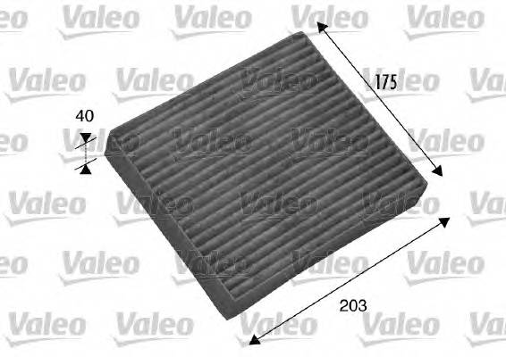 VALEO 698802 Фільтр, повітря у внутрішнь... VALEO 698802 Фільтр, повітря у внутрішнь...