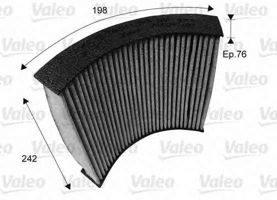 VALEO 715719 Фильтр, воздух во внутренно