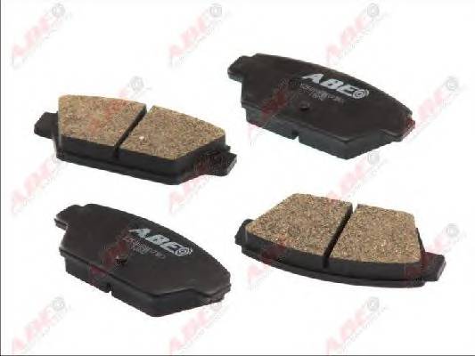 ABE C25000ABE Комплект тормозных колодок