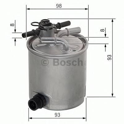 BOSCH F 026 402 072 Топливный фильтр BOSCH F 026 402 072 Топливный фильтр