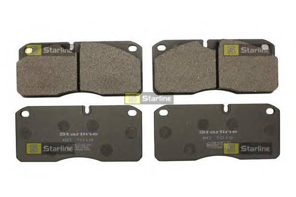 STARLINE BD T019 Комплект гальмівних колодо... STARLINE BD T019 Комплект гальмівних колодо...