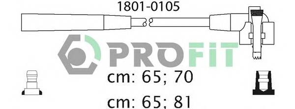 PROFIT 1801-0105 Високовольтні кабелі PROFIT 1801-0105 Високовольтні кабелі