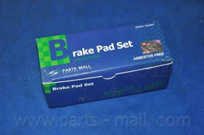 PARTS-MALL PKF-010 Комплект гальмівних колодо... PARTS-MALL PKF-010 Комплект гальмівних колодо...