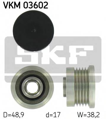 SKF VKM 03602 Механізм вільного ходу ген... SKF VKM 03602 Механізм вільного ходу ген...