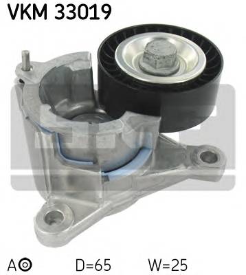 SKF VKM 33019 Натяжной ролик, поликлинов