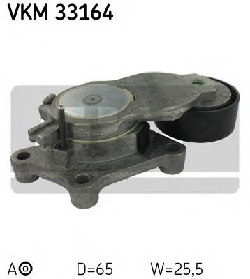 SKF VKM 33164 Натяжной ролик, поликлинов