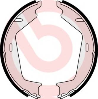 BREMBO S 86 511 Комплект гальмівних колодо...