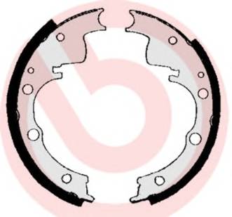 BREMBO S A6 502 Комплект тормозных колодок