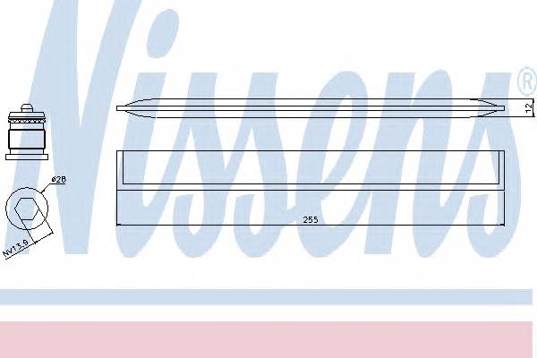 NISSENS 95450 Осушитель, кондиционер