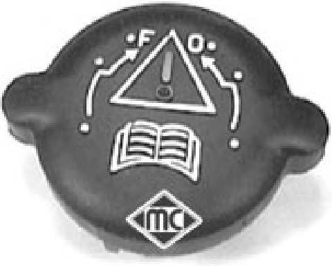 Metalcaucho 03548 Крышка, резервуар охлаждаю