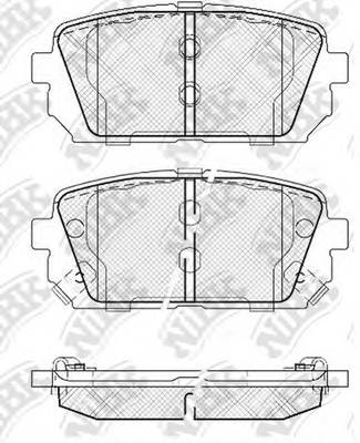NiBK PN0426 Колодки тормозные NiBK PN0426 Колодки тормозные