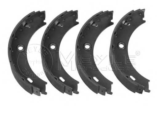 MEYLE 014 042 0402 Комплект гальмівних колодо...