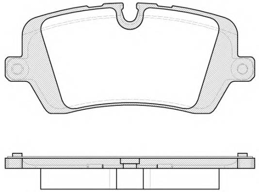 ROADHOUSE 21541.00 Комплект тормозных колодок... ROADHOUSE 21541.00 Комплект тормозных колодок...