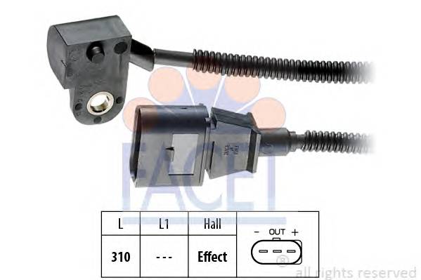 FACET 9.0456 Датчик импульсов; Датчик им