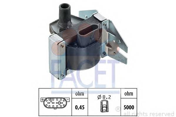 FACET 9.6048 Катушка зажигания