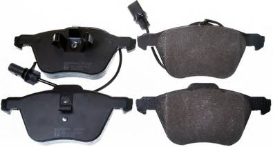 DENCKERMANN B111103 Комплект тормозных колодок