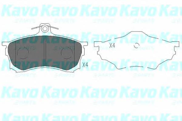 KAVO PARTS KBP-5506 Комплект гальмівних колодо... KAVO PARTS KBP-5506 Комплект гальмівних колодо...