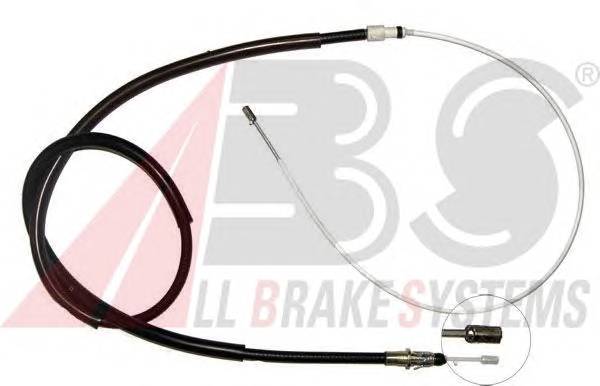 A.B.S. K16796 Трос, стояночная тормозная 
