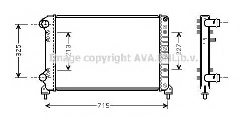 AVA QUALITY COOLING FTA2262 Радиатор, охлаждение двига... AVA QUALITY COOLING FTA2262 Радиатор, охлаждение двига...