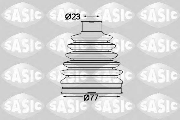 SASIC 1904022 Комплект пылника, приводно