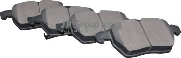 JP GROUP 1263602810 Комплект тормозных колодок...
