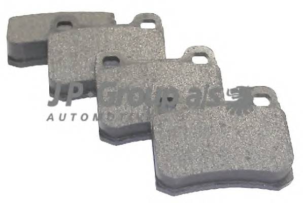 JP GROUP 1363700110 Комплект тормозных колодок