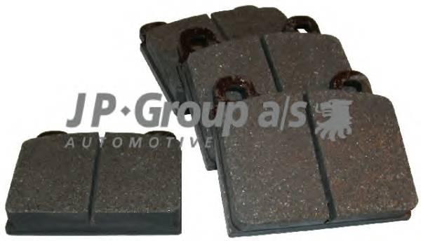 JP GROUP 8163601010 Комплект тормозных колодок