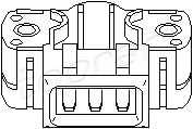 TOPRAN 112 194 Датчик, положение дроссель
