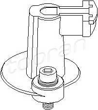 TOPRAN 202 018 Бегунок распределителя заж