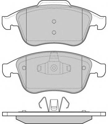 FREMAX FBP-1581 Комплект тормозных колодок...