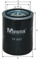MFILTER TF657 Масляний фільтр MFILTER TF657 Масляний фільтр